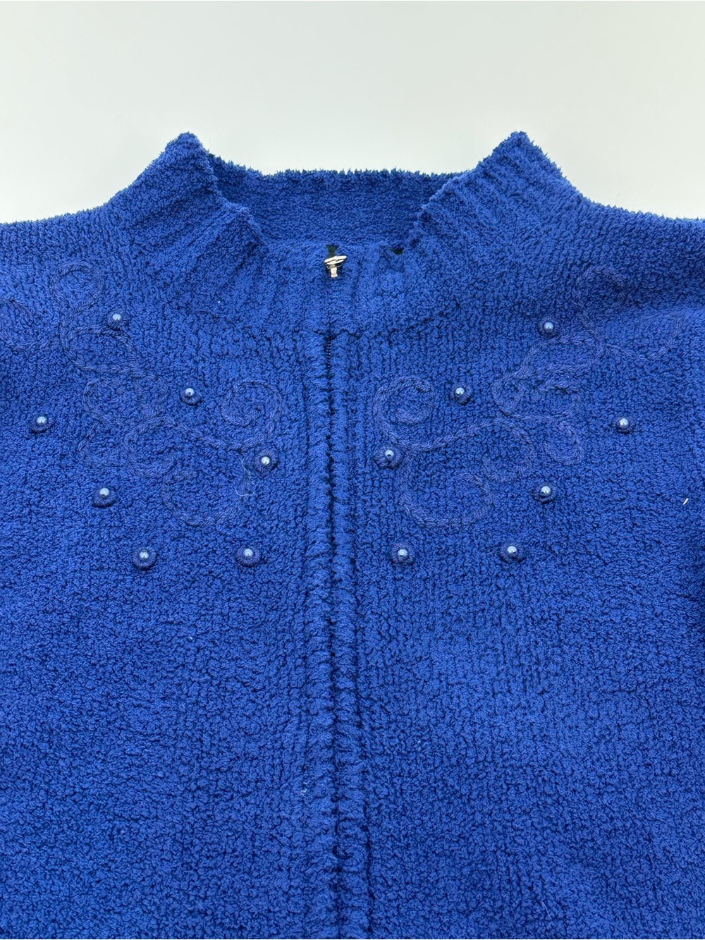 Rochelle Zip Cardigan Size S Women's Long Sleeve Sweater D139
